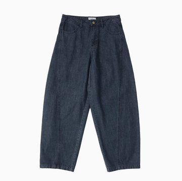 12.5oz セルビッチデニム バルーンワイドパンツ