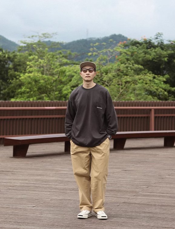 casual chino pants N4505 - NNine