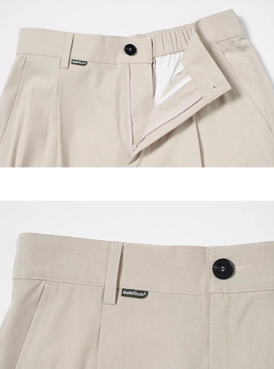 【冷感繊維】casual wide silhouette pants N4021 - NNine