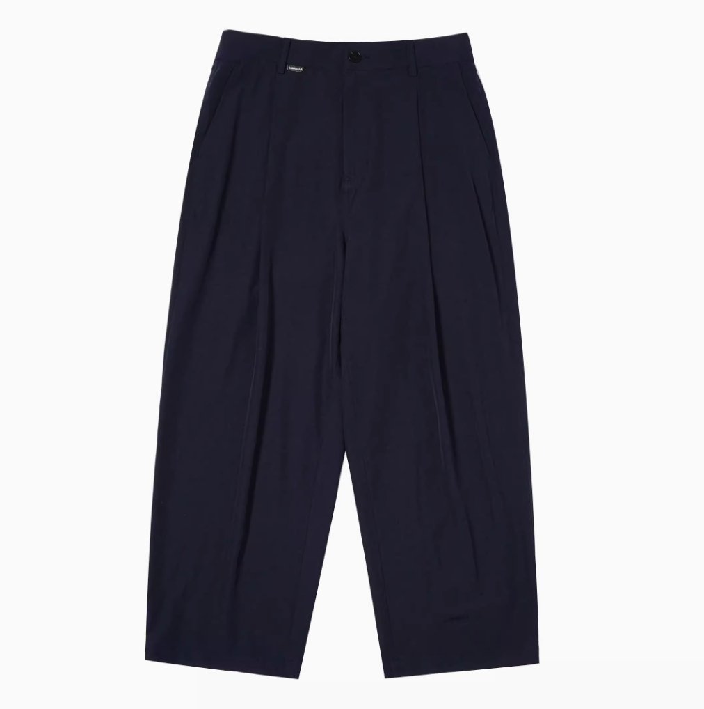 【冷感繊維】casual wide silhouette pants N4021 - NNine