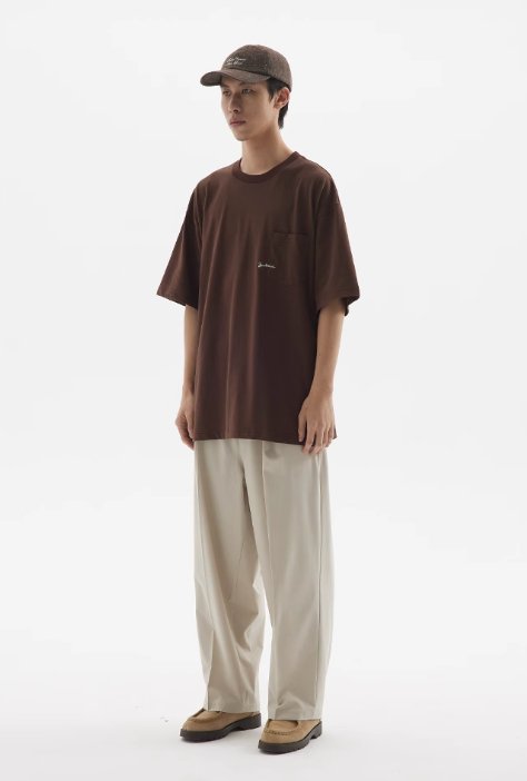 【冷感繊維】casual wide silhouette pants N4021 - NNine