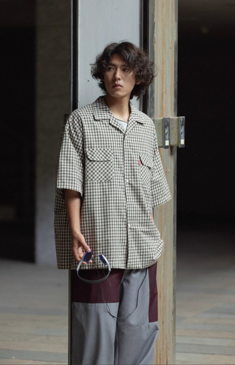 check cuban collar shirt / キューバシャツ N4004 - NNine