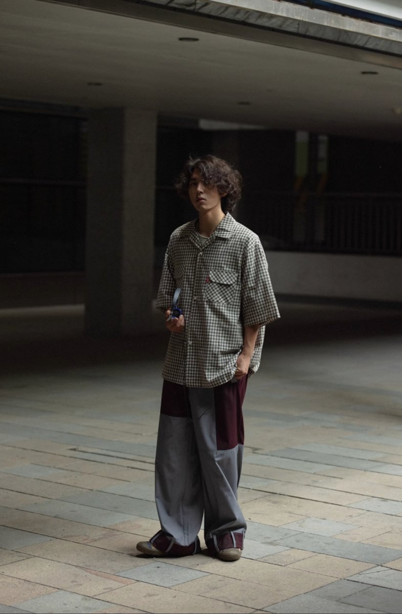 check cuban collar shirt / キューバシャツ N4004 - NNine