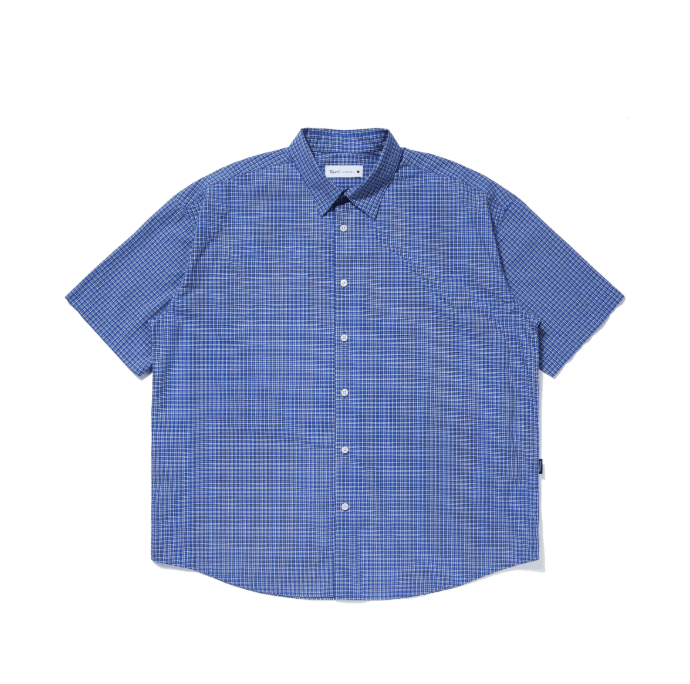 Check Shirt Cotton Loose Fit / チェックシャツ 長袖 コットン ゆったり 夏 N5322 - ファッション通販 NNine(ナイン)