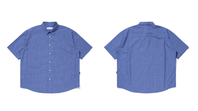 Check Shirt Cotton Loose Fit / チェックシャツ 長袖 コットン ゆったり 夏 N5322 - ファッション通販 NNine(ナイン)
