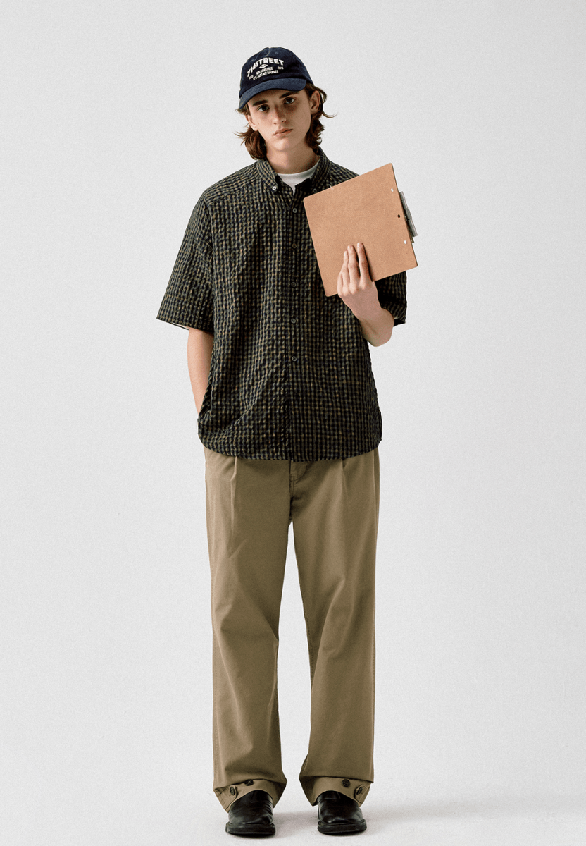 classic straight pants N4822 - NNine