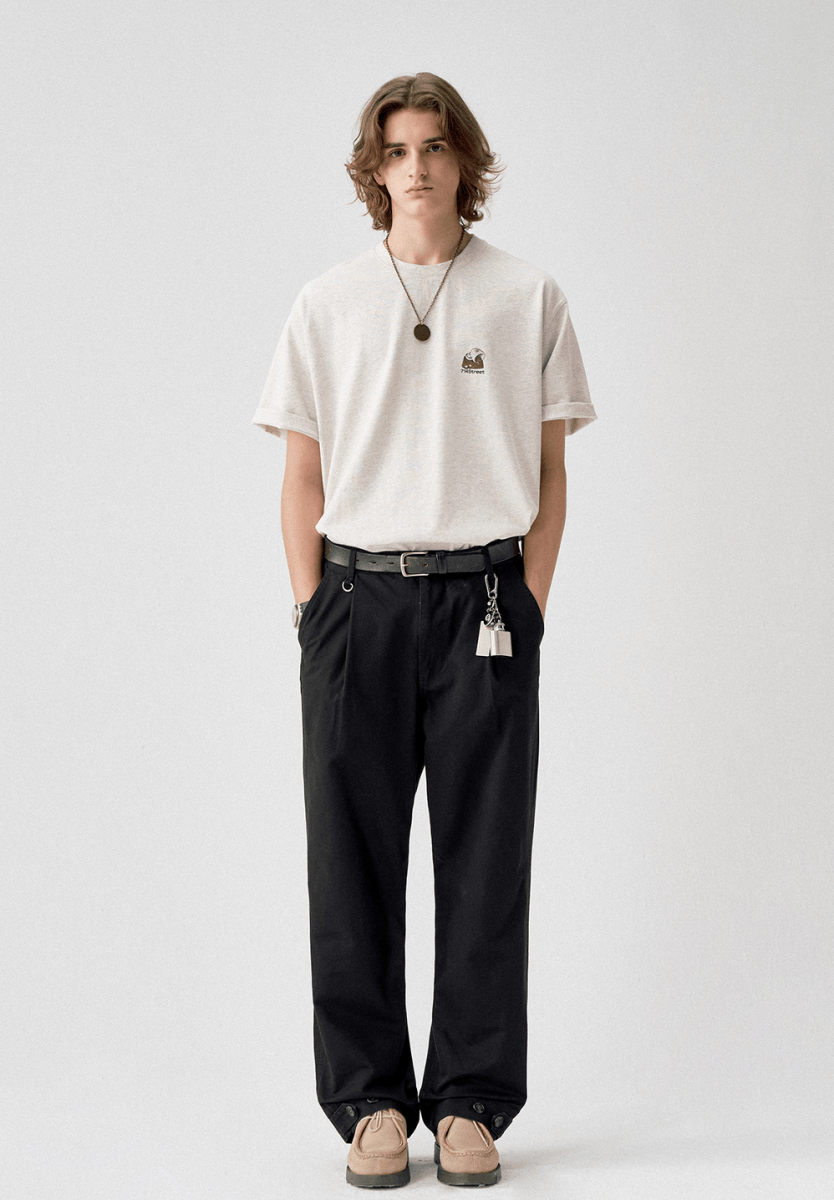 classic straight pants N4822 - NNine