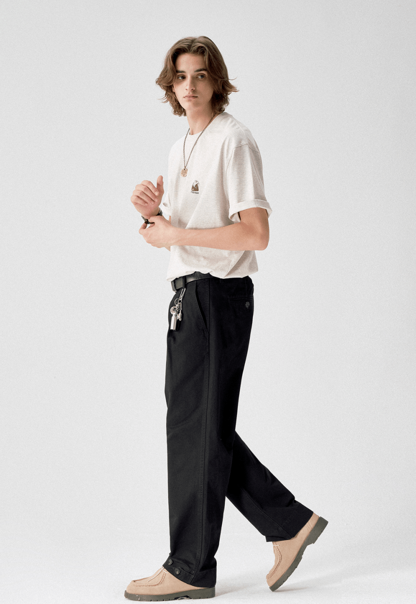 classic straight pants N4822 - NNine