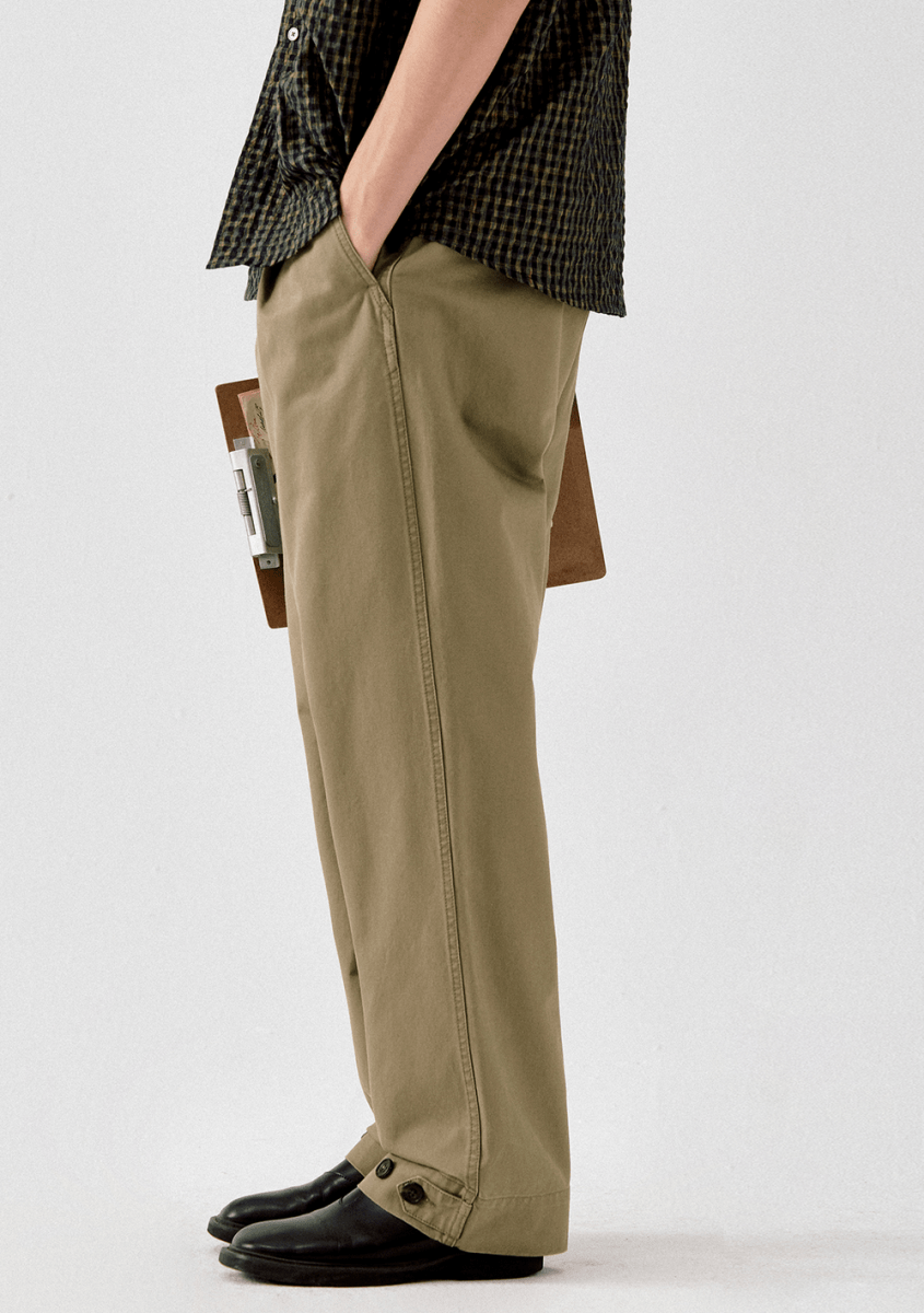 classic straight pants N4822 - NNine