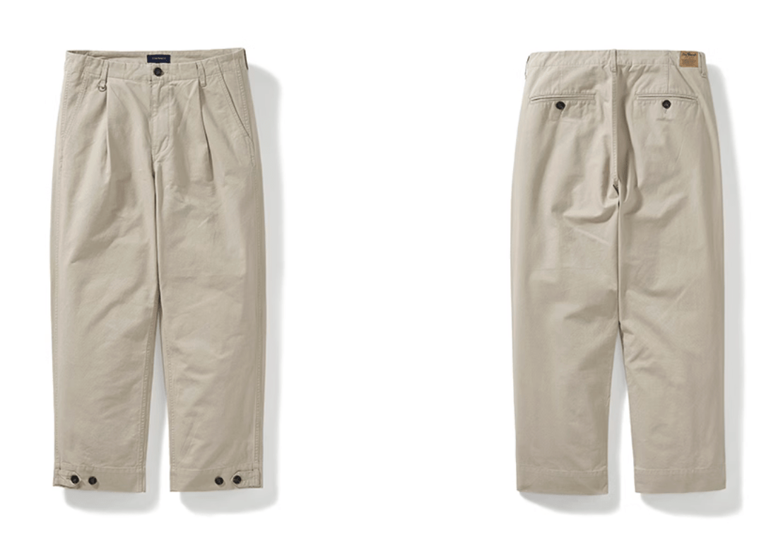 classic straight pants N4822 - NNine