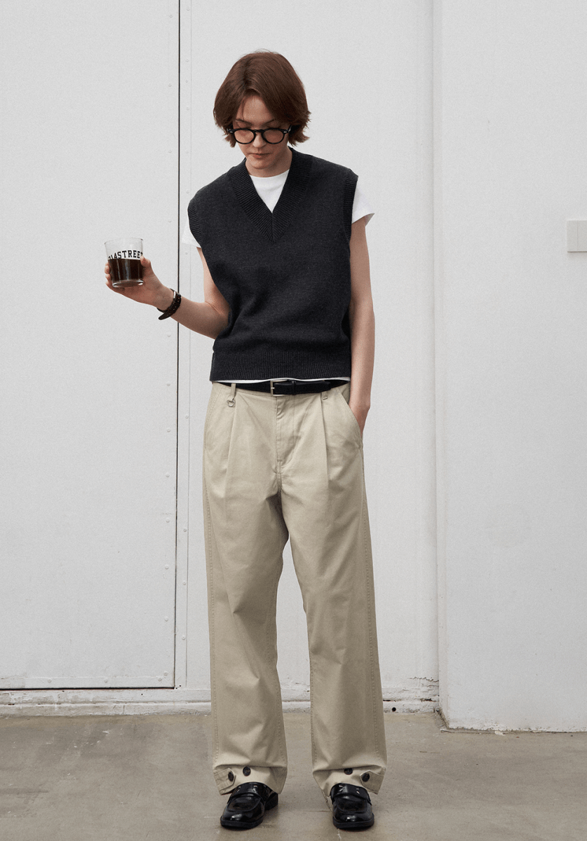 classic straight pants N4822 - NNine