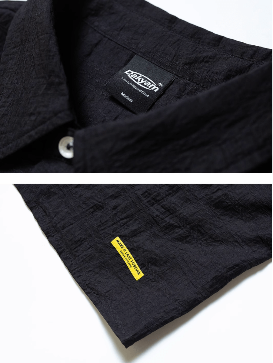 クラウドラインボックスシャツ テンセル混紡 / Cloud Line Box Shirt N5504 - ファッション通販NNine（ナイン）