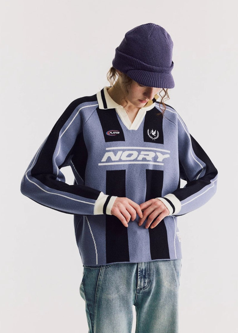 【セーター】club team pullover sweater N4531 - NNine