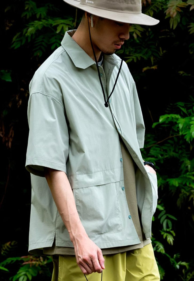 color mountain shirt / カラーマウンテンシャツ N4198 - NNine