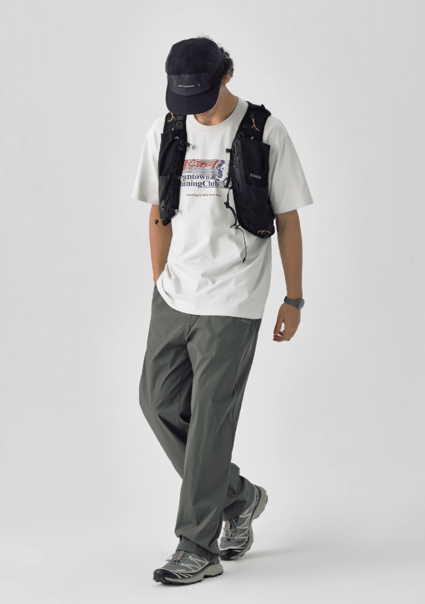 【機能性ウェア 吸湿速乾・接触冷感】cool stretch straight pants N5167 - ファッション通販 NNine(ナイン)