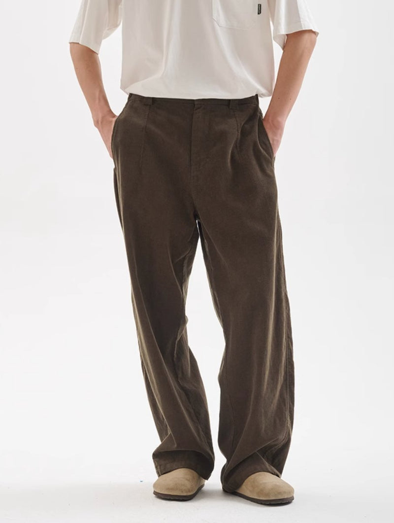 corduroy straight pants / コーデュロイパンツ N4403 - NNine