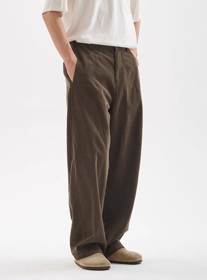 corduroy straight pants / コーデュロイパンツ N4403 - NNine