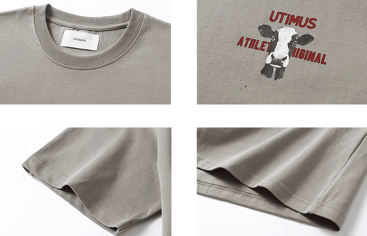 cow print t-shirt N5257 - ファッション通販 NNine(ナイン)