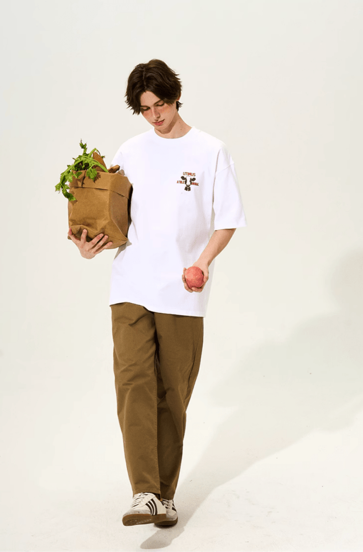 cow print t-shirt N5257 - ファッション通販 NNine(ナイン)