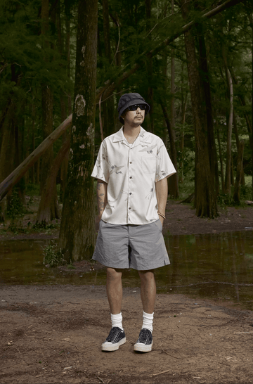 TENDERLOIN NFL ホワイト メッシュ 七部シャツ TENDERLOIN NFL ホワイト メッシュ 七部シャツ TENDERLOIN 'T