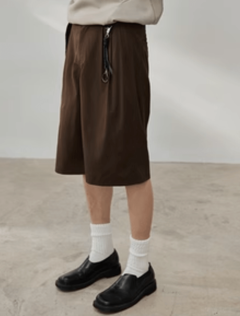 クロップド丈スラックスパンツ 軽量立体裁断 / Cropped Trousers N5513 - ファッション通販NNine（ナイン）