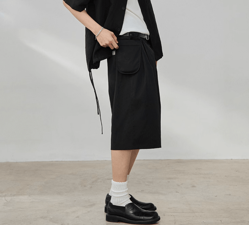 クロップド丈スラックスパンツ 軽量立体裁断 / Cropped Trousers N5513 - ファッション通販NNine（ナイン）