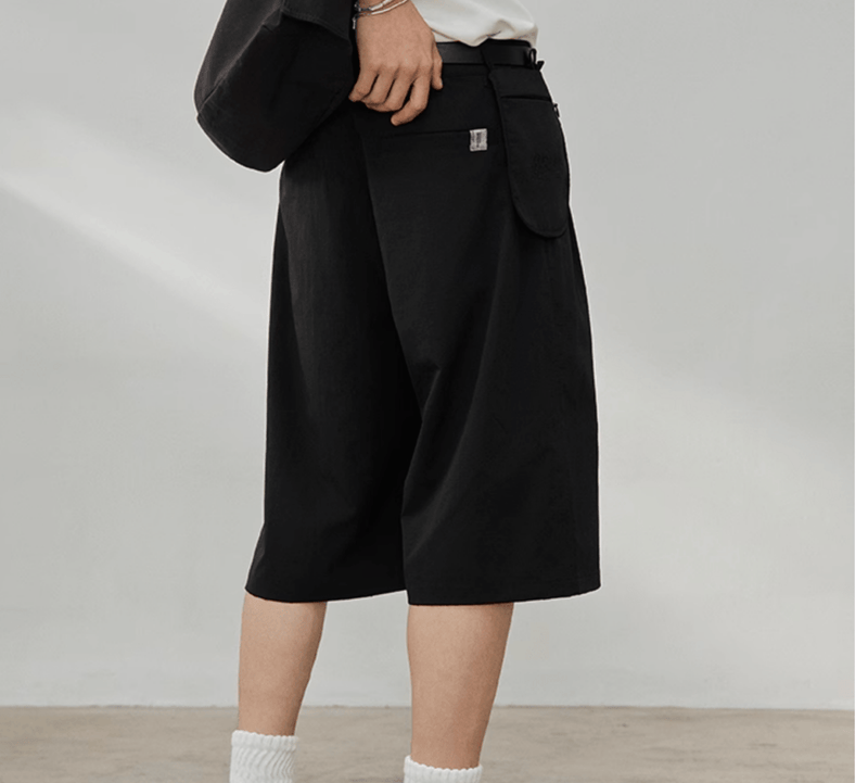 クロップド丈スラックスパンツ 軽量立体裁断 / Cropped Trousers N5513 - ファッション通販NNine（ナイン）