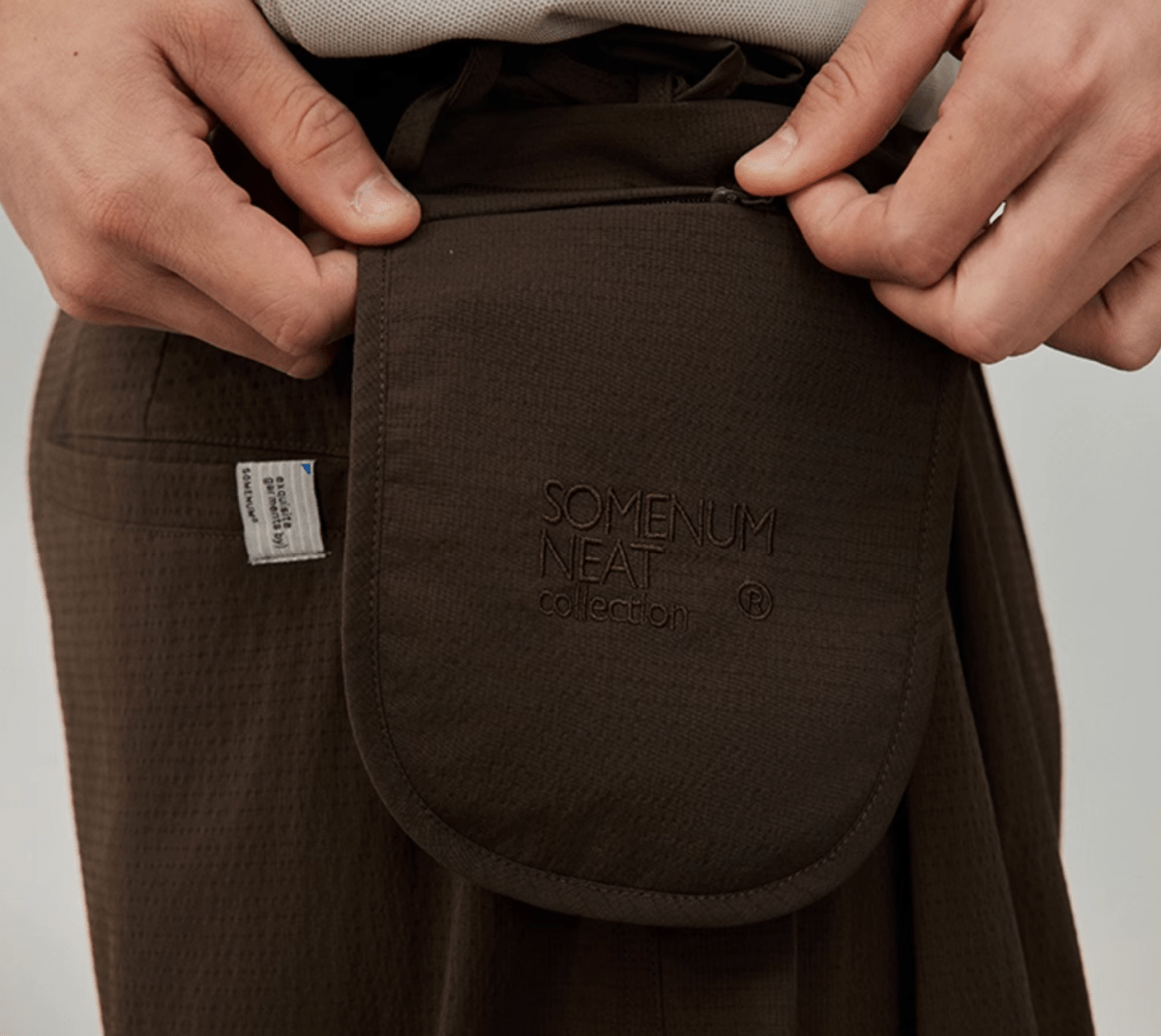 クロップド丈スラックスパンツ 軽量立体裁断 / Cropped Trousers N5513 - ファッション通販NNine（ナイン）