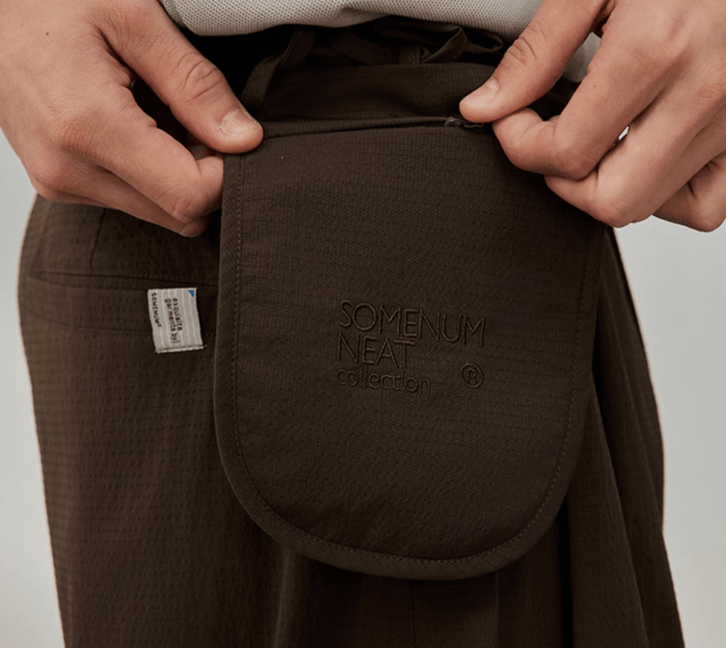 クロップド丈スラックスパンツ 軽量立体裁断 / Cropped Trousers N5513 - ファッション通販NNine（ナイン）