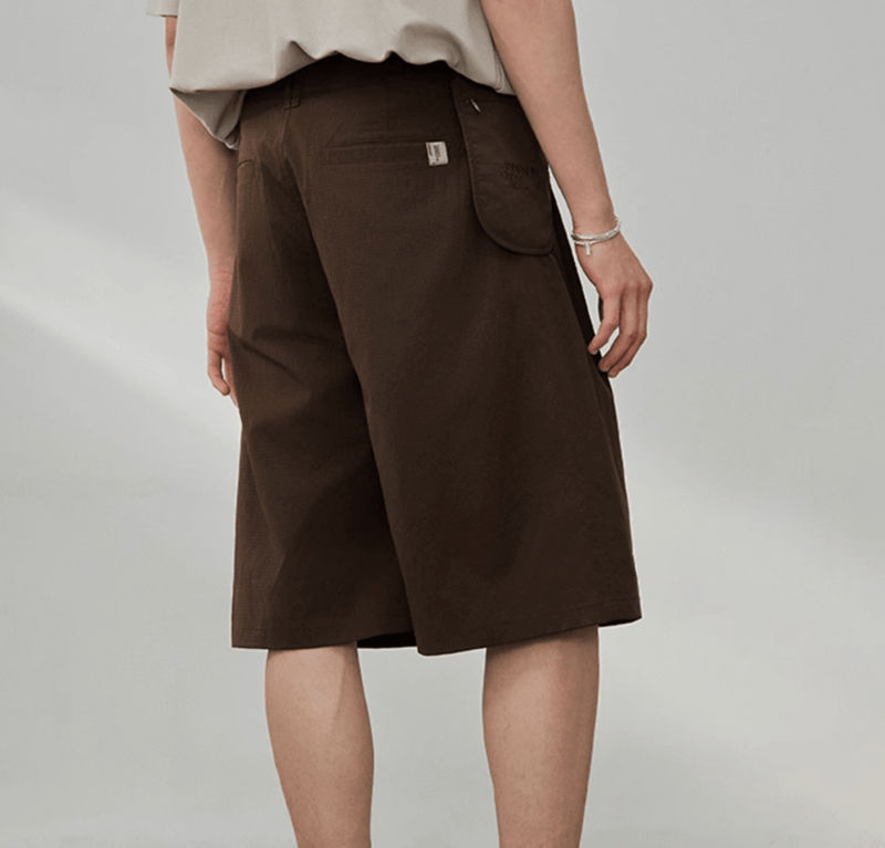 クロップド丈スラックスパンツ 軽量立体裁断 / Cropped Trousers N5513 - ファッション通販NNine（ナイン）