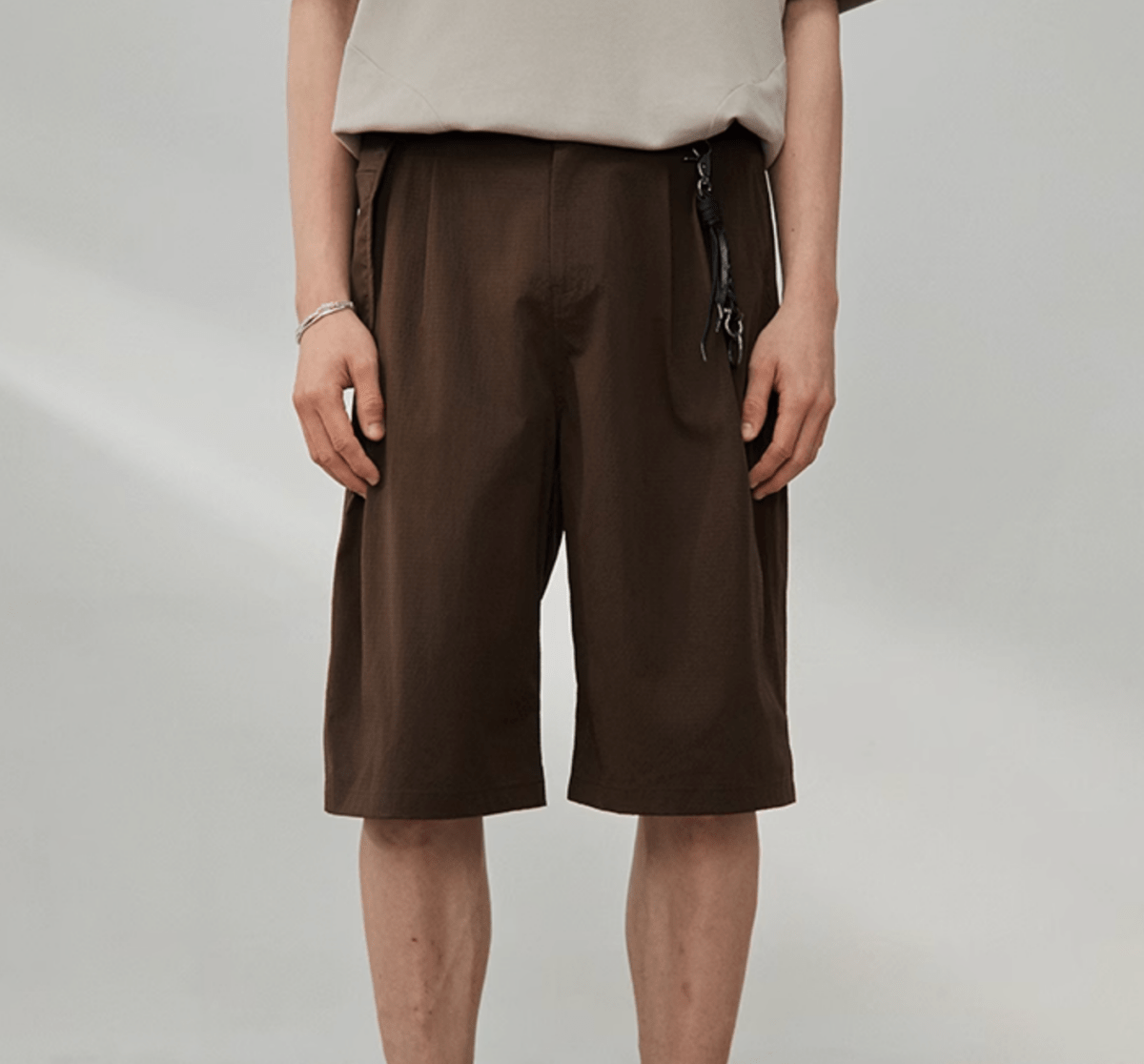 クロップド丈スラックスパンツ 軽量立体裁断 / Cropped Trousers N5513 - ファッション通販NNine（ナイン）