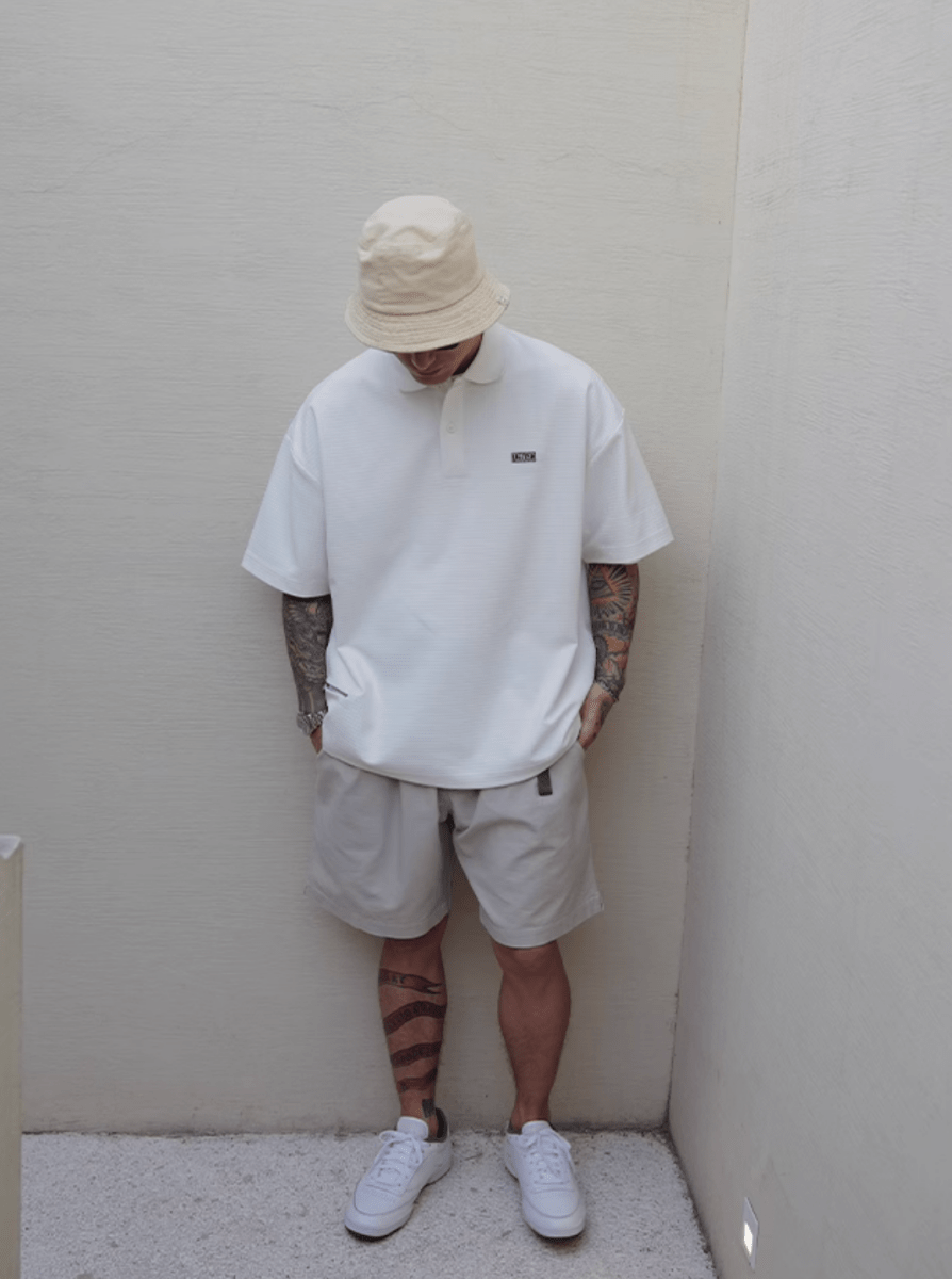 diagonal zip shorts N5212 - ファッション通販 NNine(ナイン)