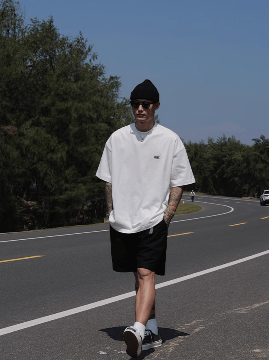 diagonal zip shorts N5212 - ファッション通販 NNine(ナイン)