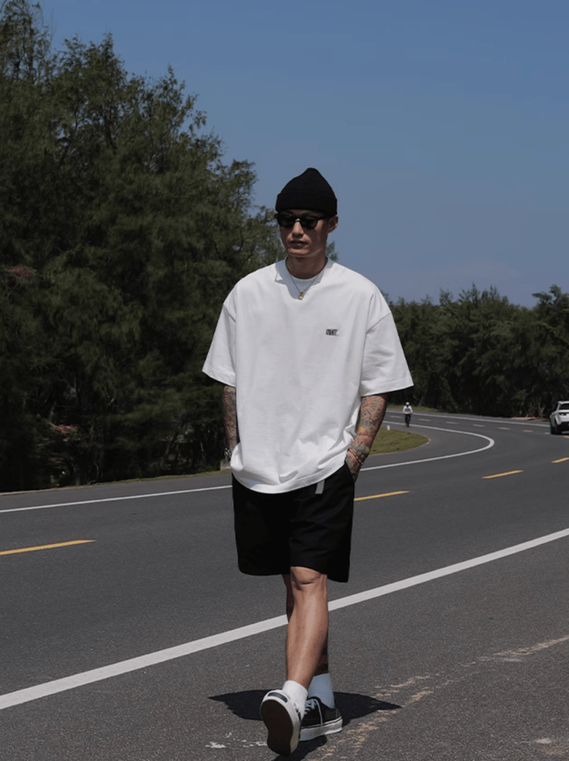 diagonal zip shorts N5212 - ファッション通販 NNine(ナイン)
