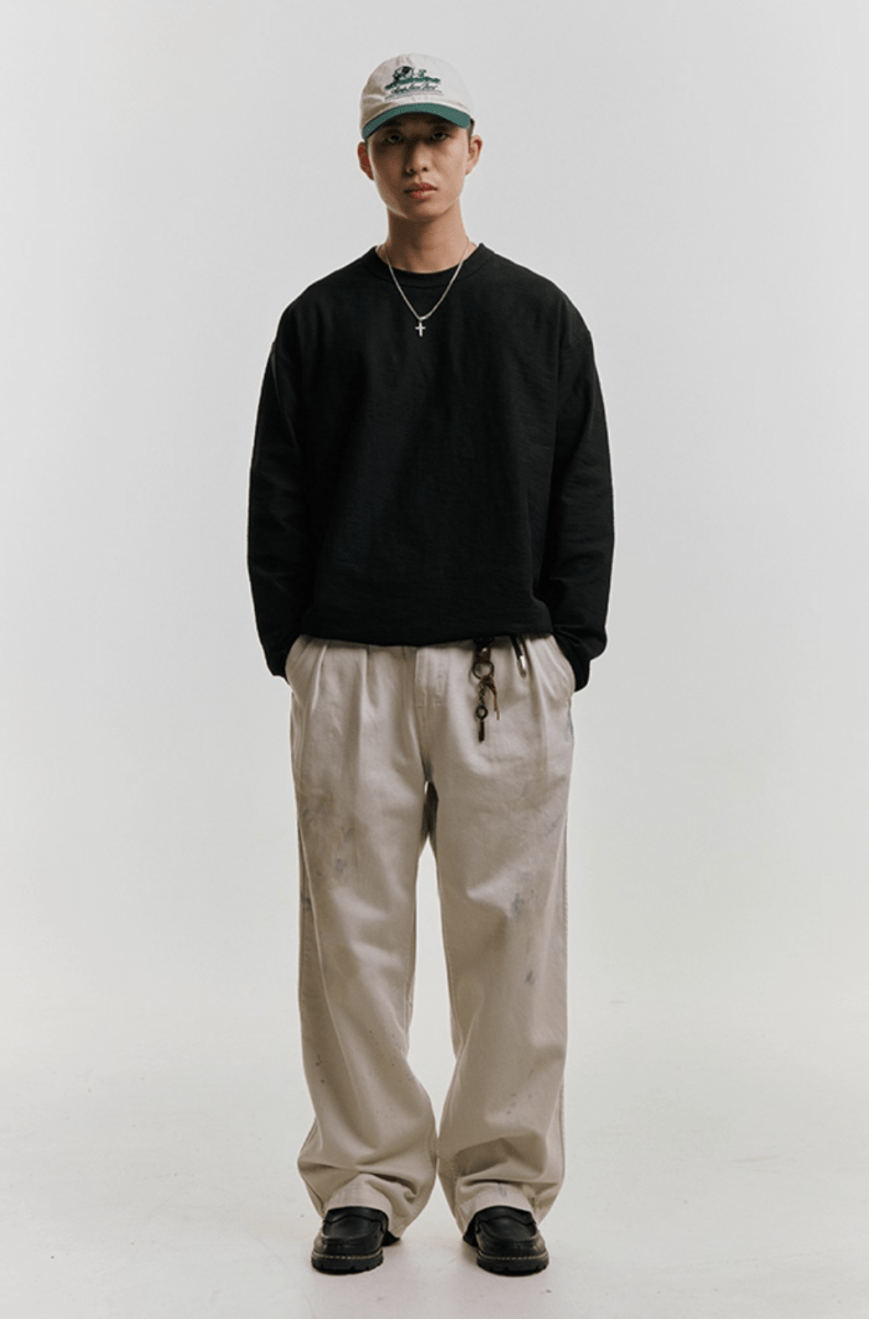 ダートホワイトグレーデニムパンツ / Dirt White Grey Denim Pants N5550 - ファッション通販NNine（ナイン）
