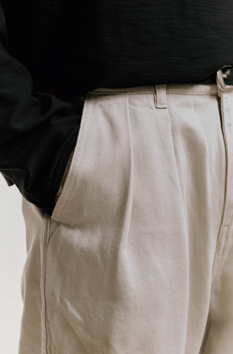 ダートホワイトグレーデニムパンツ / Dirt White Grey Denim Pants N5550 - ファッション通販NNine（ナイン）