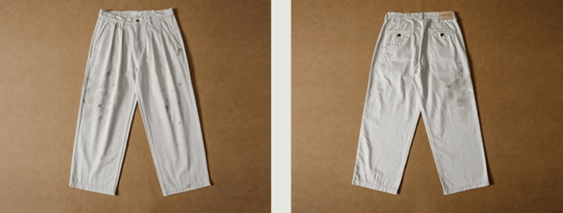 ダートホワイトグレーデニムパンツ / Dirt White Grey Denim Pants N5550 - ファッション通販NNine（ナイン）