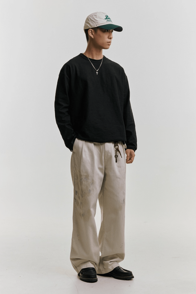 ダートホワイトグレーデニムパンツ / Dirt White Grey Denim Pants N5550 - ファッション通販NNine（ナイン）