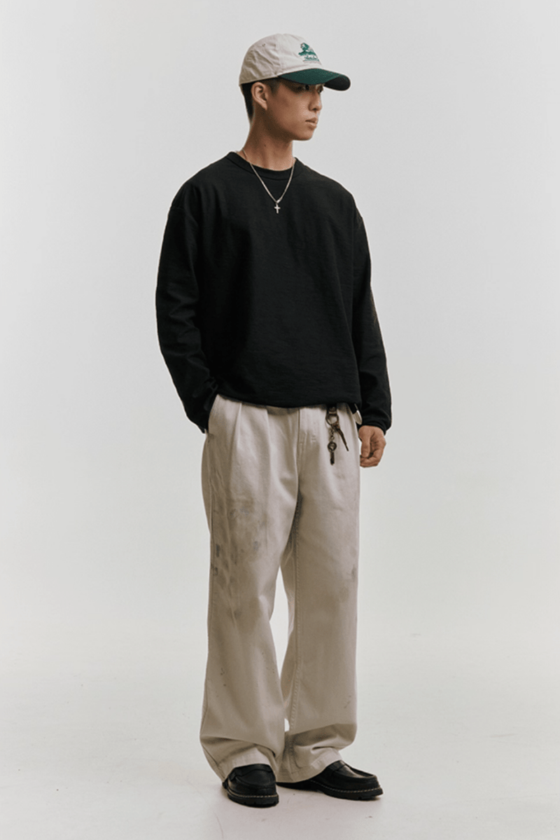 ダートホワイトグレーデニムパンツ / Dirt White Grey Denim Pants N5550 - ファッション通販NNine（ナイン）
