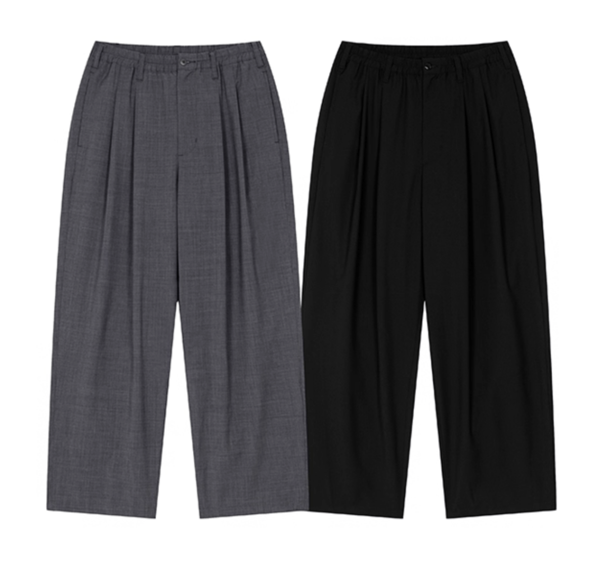 Double pleated casual pants N5551 - ファッション通販NNine（ナイン）