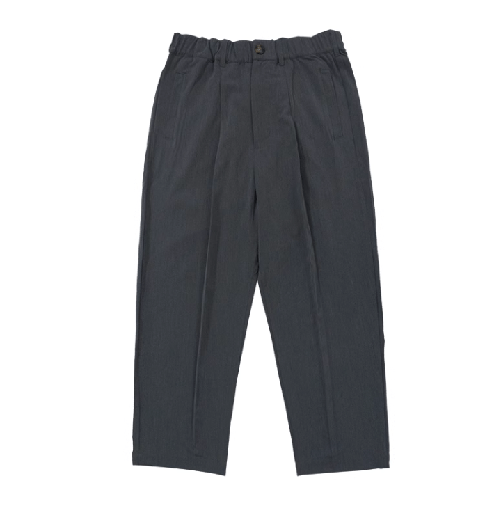 【機能性ウェア 接触冷感】double pleated draped pants N5238 - ファッション通販 NNine(ナイン)