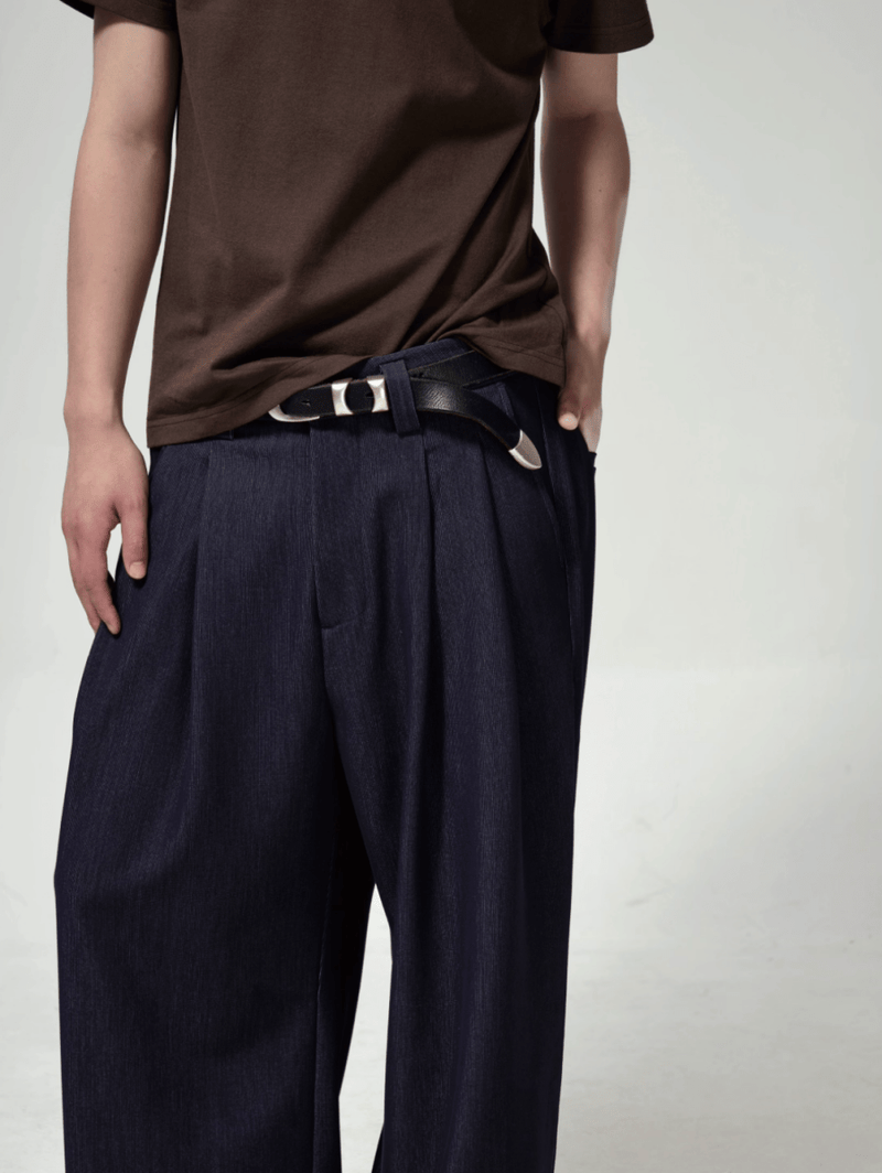 ダブルプリーツドレープパンツ / Double Pleated Pants N5568 - ファッション通販NNine（ナイン）