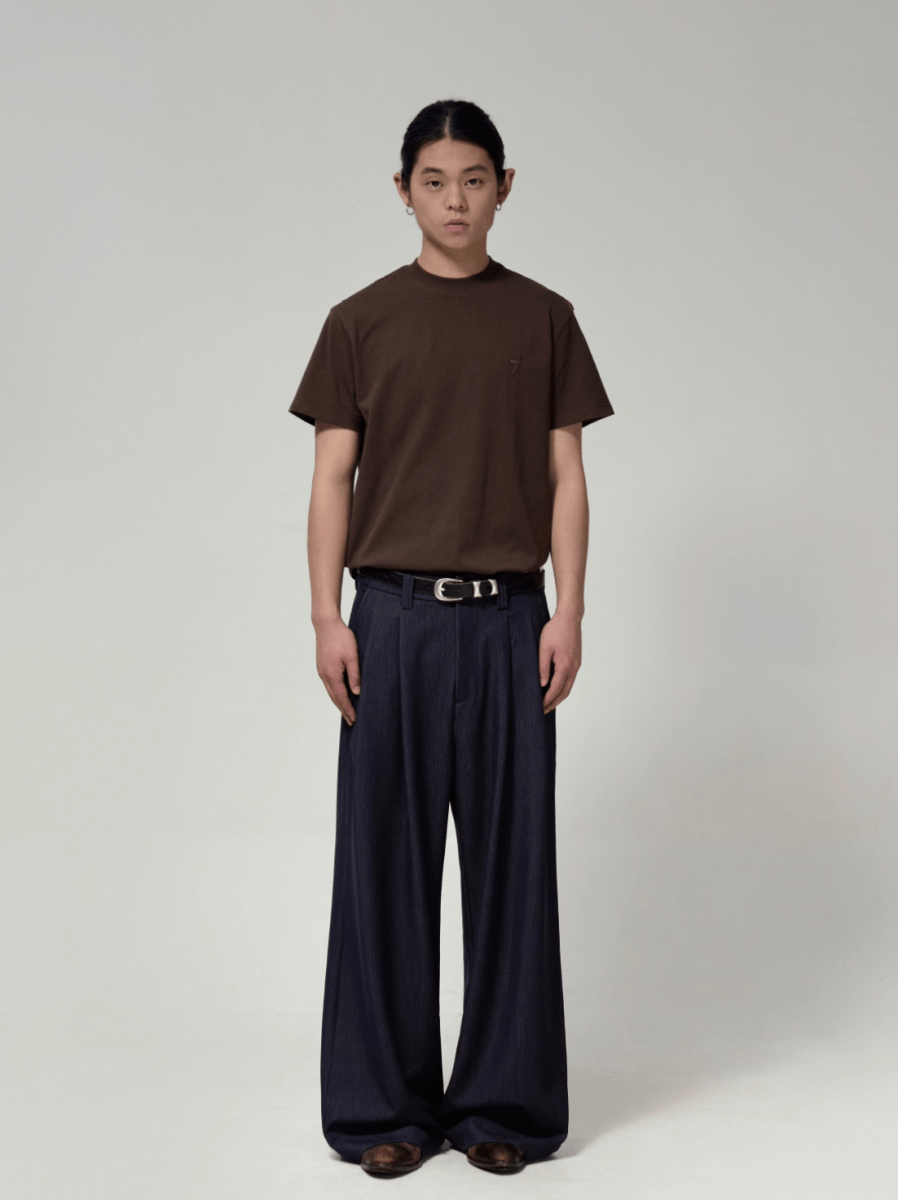 ダブルプリーツドレープパンツ / Double Pleated Pants N5568 - ファッション通販NNine（ナイン）