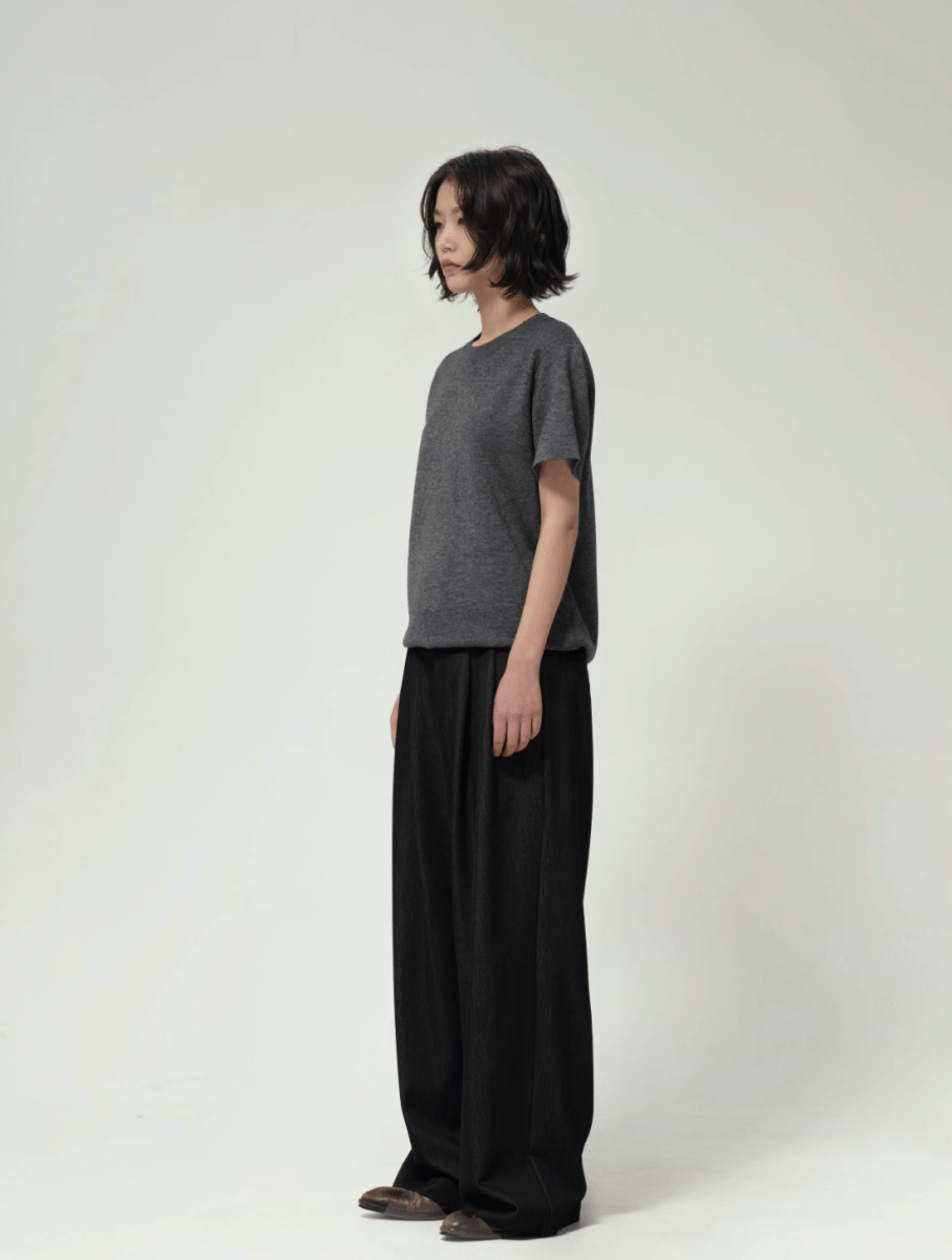 ダブルプリーツドレープパンツ / Double Pleated Pants N5568 - ファッション通販NNine（ナイン）