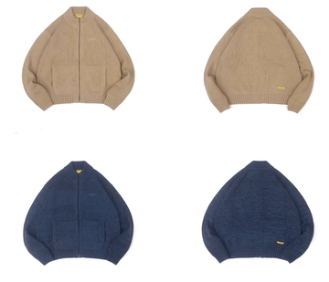 新品タグ付✨人気アンスリード　スクエアショルダーニットジャケット　ダブル　コート ダブルブレストジャケット LE SOUK HOLIDAY｜クロスプラス公式通販サイト