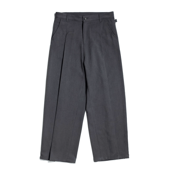 ドレープスラックスパンツ ポリエステル混紡 / Draped Slacks N5505 - ファッション通販NNine（ナイン）