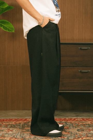ドレープスラックスパンツ ポリエステル混紡 / Draped Slacks N5505
