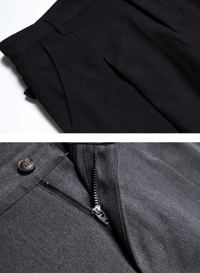 ドレープスラックスパンツ ポリエステル混紡 / Draped Slacks N5505 - ファッション通販NNine（ナイン）