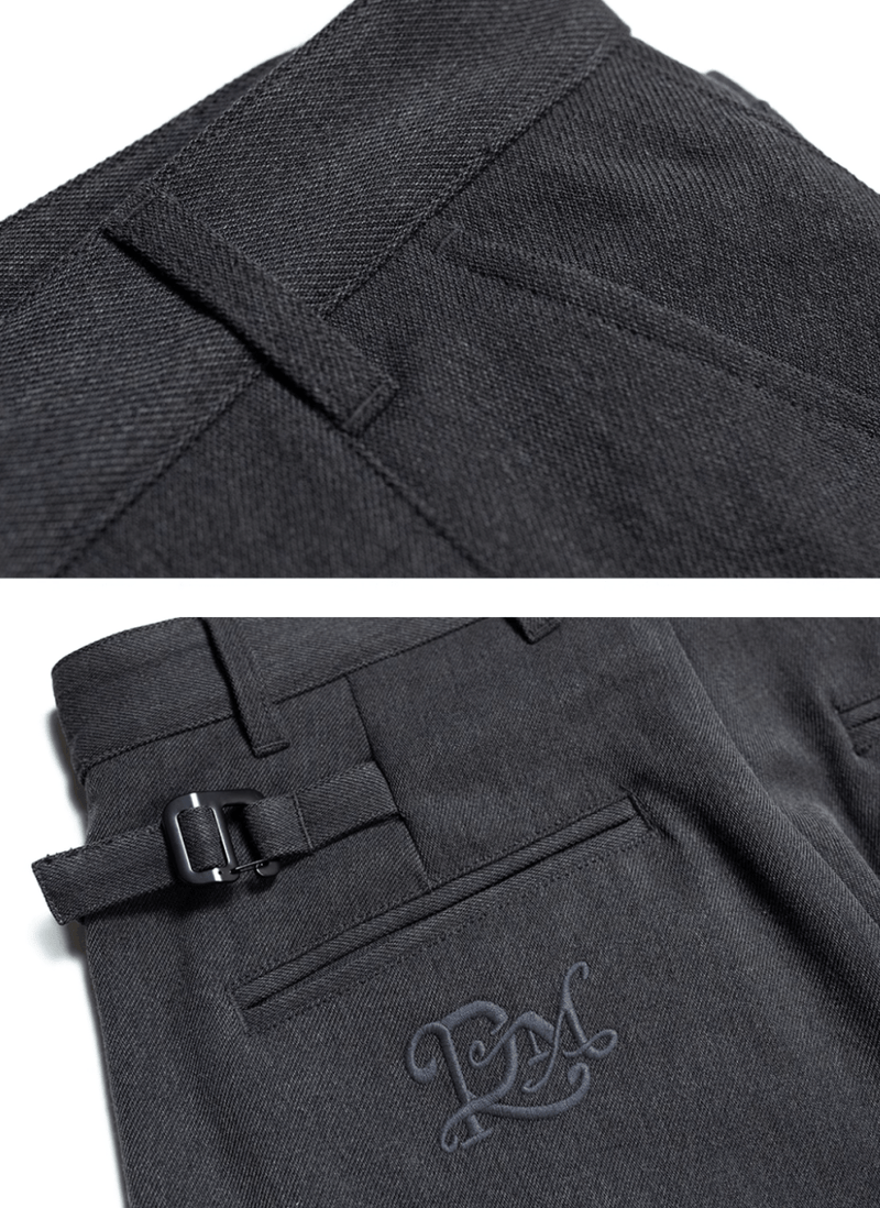ドレープスラックスパンツ ポリエステル混紡 / Draped Slacks N5505 - ファッション通販NNine（ナイン）