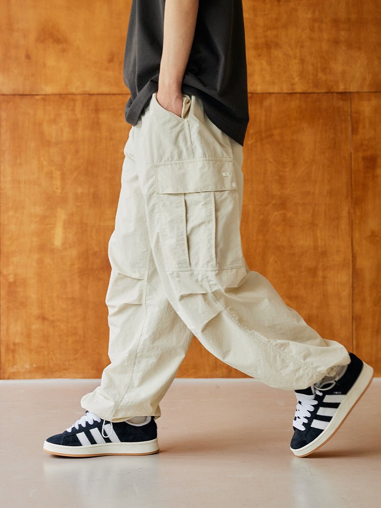 Drawstring Active Cargo Pants N2154 - NNine